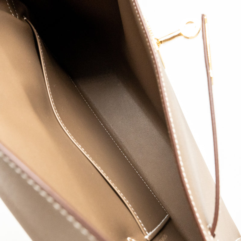 Hermes Kelly Elan madame etoupe GHW stamp W
