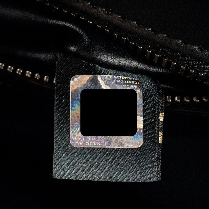 Bvlgari Serpenti Forever flap bag calfskin black ruthenium hardware