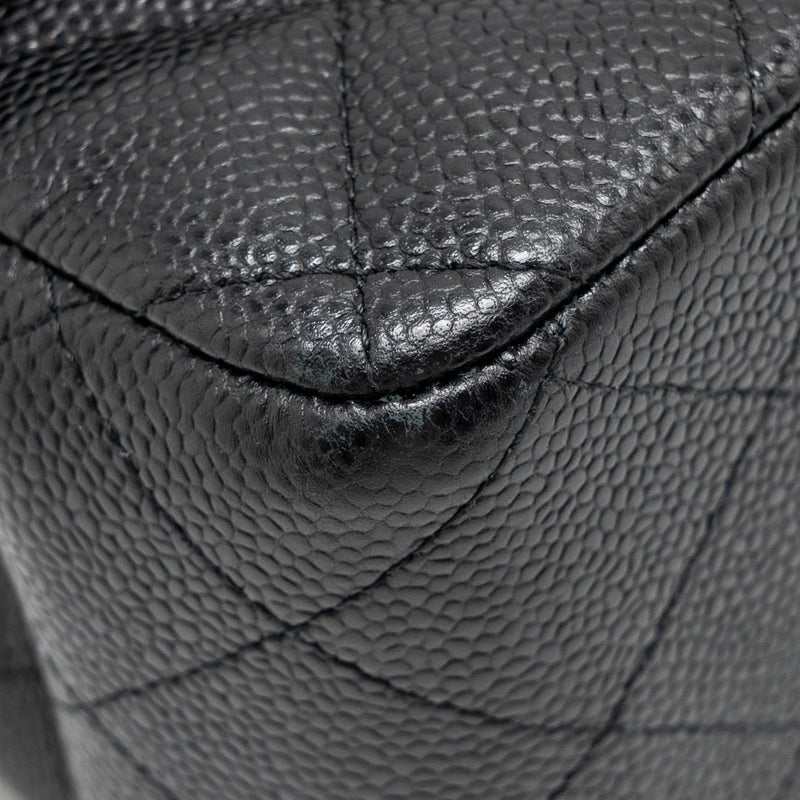 Chanel Jumbo Classic Double Flap Bag Caviar Black GHW