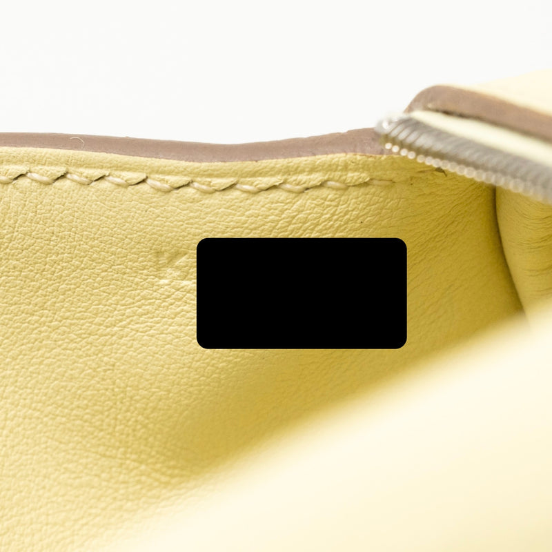 Hermes MINI Lindy II Clemence Jaune Milton SHW STAMP K