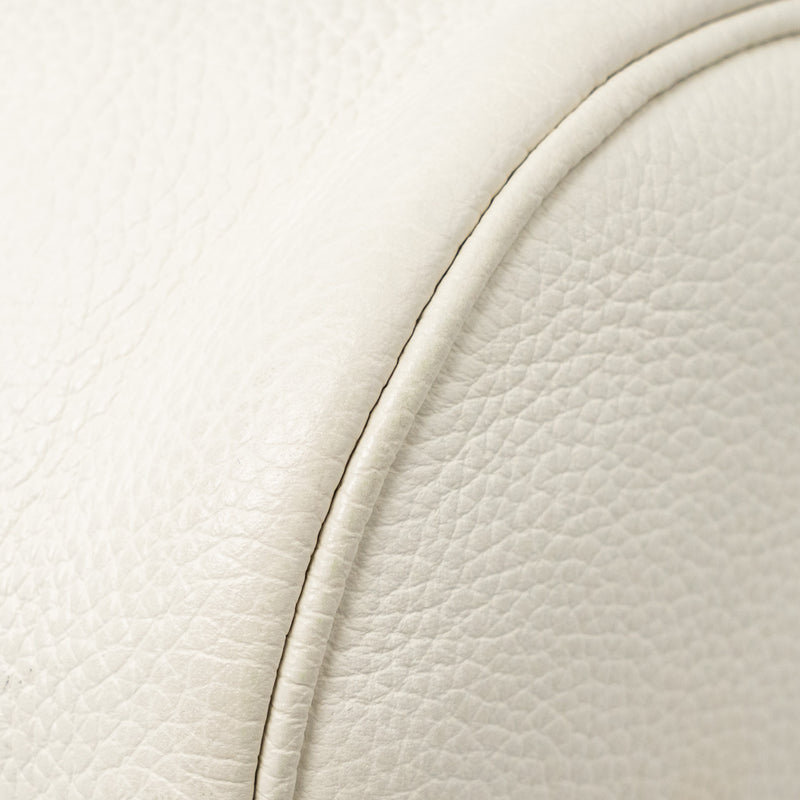 Dior Homme x Daniel Arsham Roller Messager Bag Grained Calfskin White SHW
