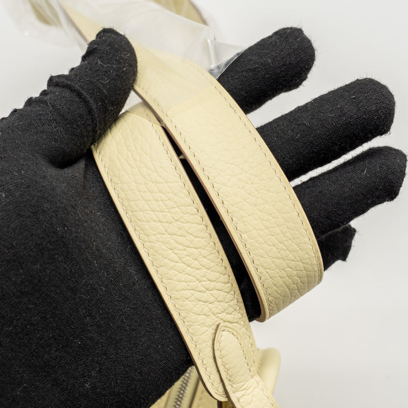 Hermes MINI Lindy II Clemence Jaune Milton SHW STAMP K