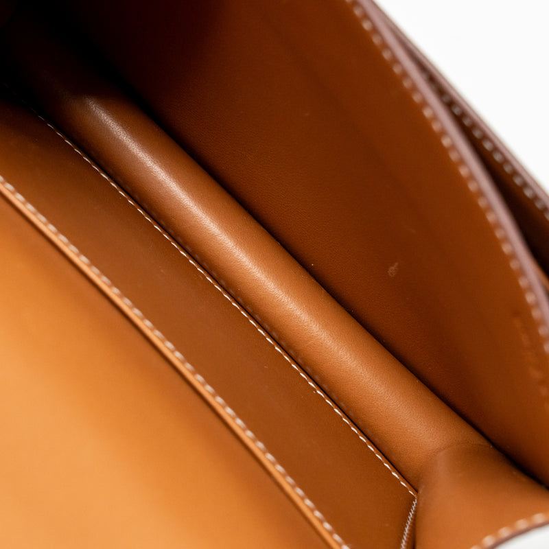 Hermes Mini Constance Epsom Gold GHW Stamp U