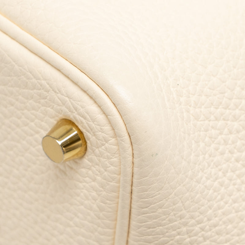 Hermes Picotin 18 Lock bag Clemence Nata GHW Stamp Z