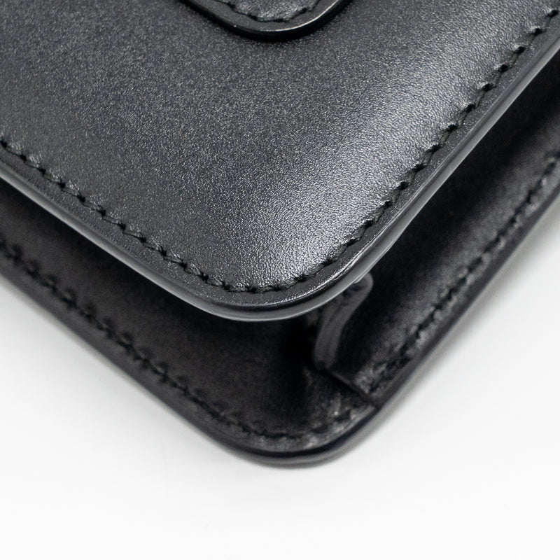 Bvlgari Serpenti Forever Crossbody bag Calfskin Black LGHW