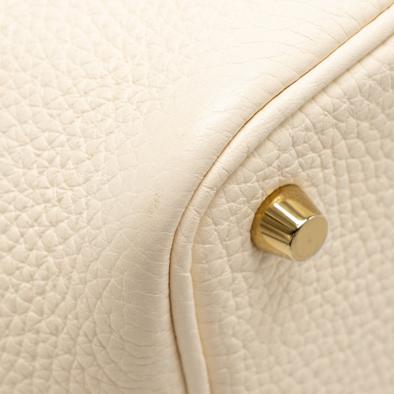 Hermes Picotin 18 Lock bag Clemence Nata GHW Stamp Z