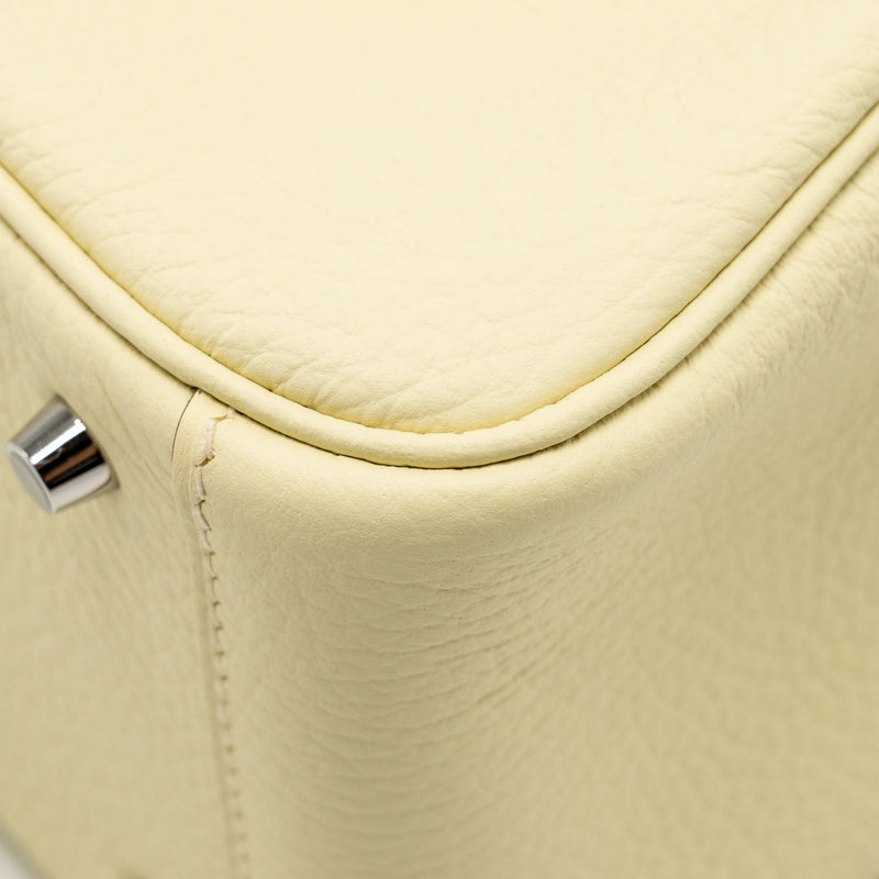 Hermes MINI Lindy II Clemence Jaune Milton SHW STAMP K