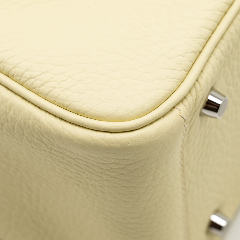 Hermes MINI Lindy II Clemence Jaune Milton SHW STAMP K