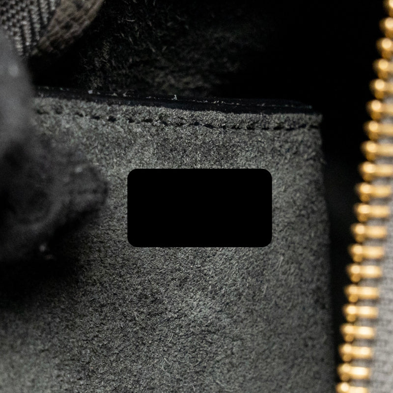 Celine Micro belt bag calfskin grey GHW