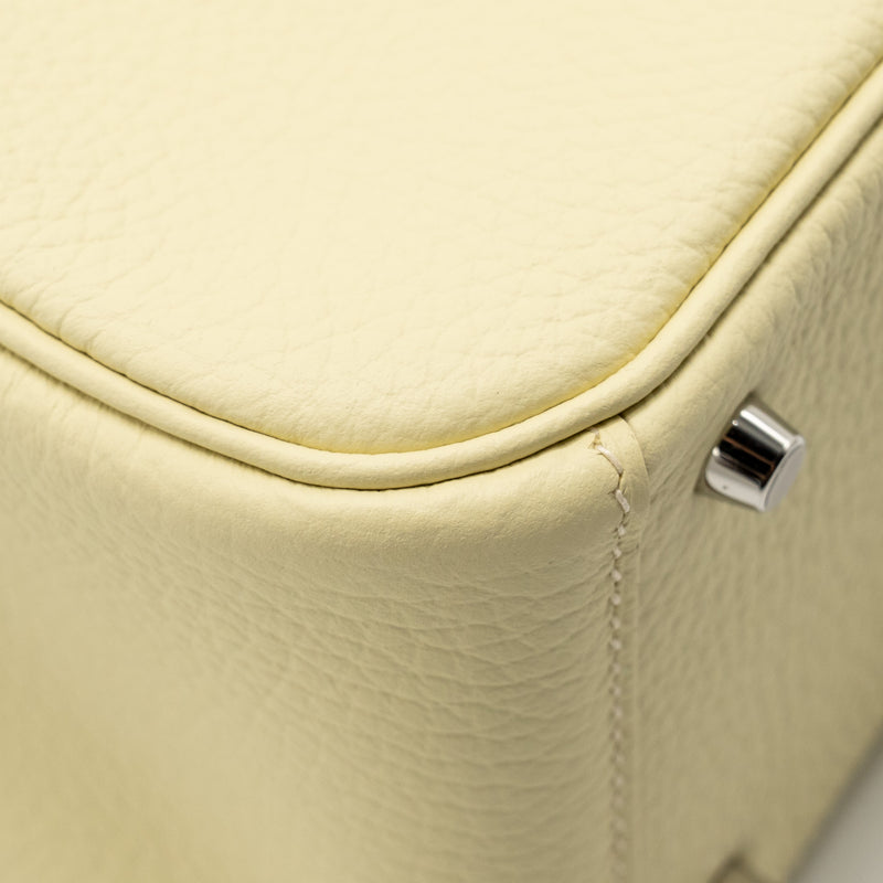 Hermes MINI Lindy II Clemence Jaune Milton SHW STAMP K