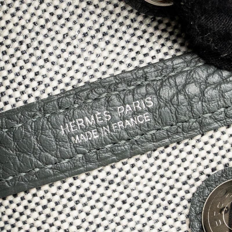 Hermes Neo Garden Party 23 canvas / negonda vert mangrove SHW stamp K
