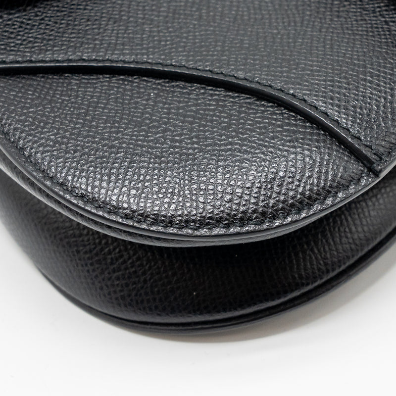 Dior Mini Saddle Bag Calfskin Black GHW