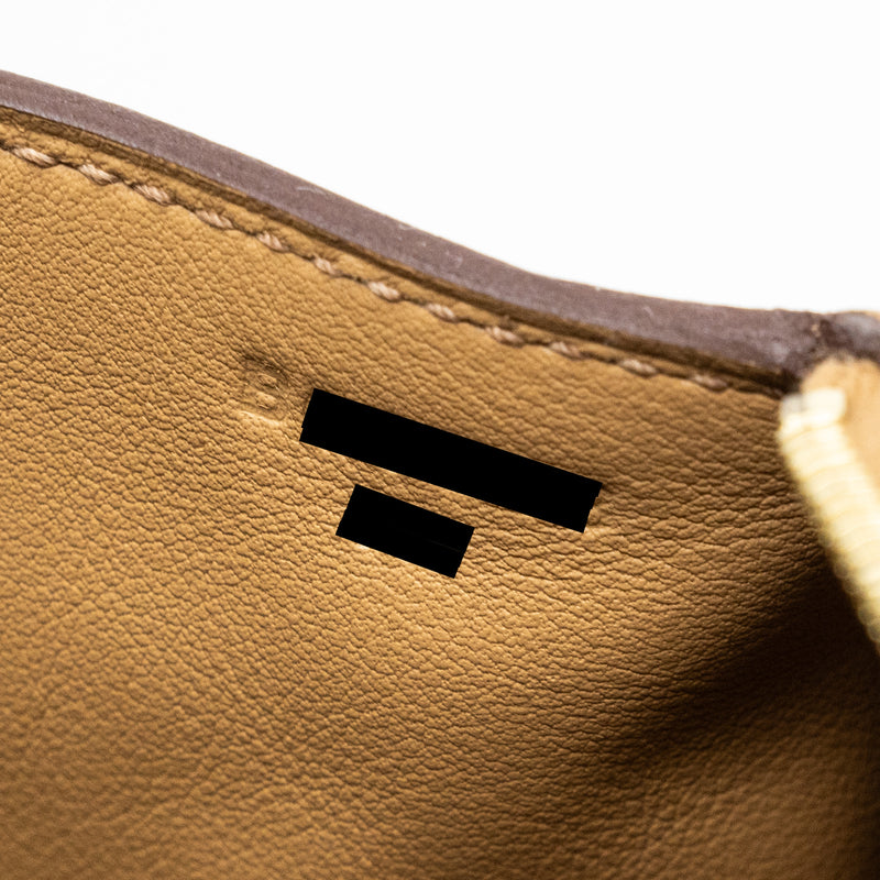 Hermes Mini Lindy Clemence Biscuit GHW Stamp B