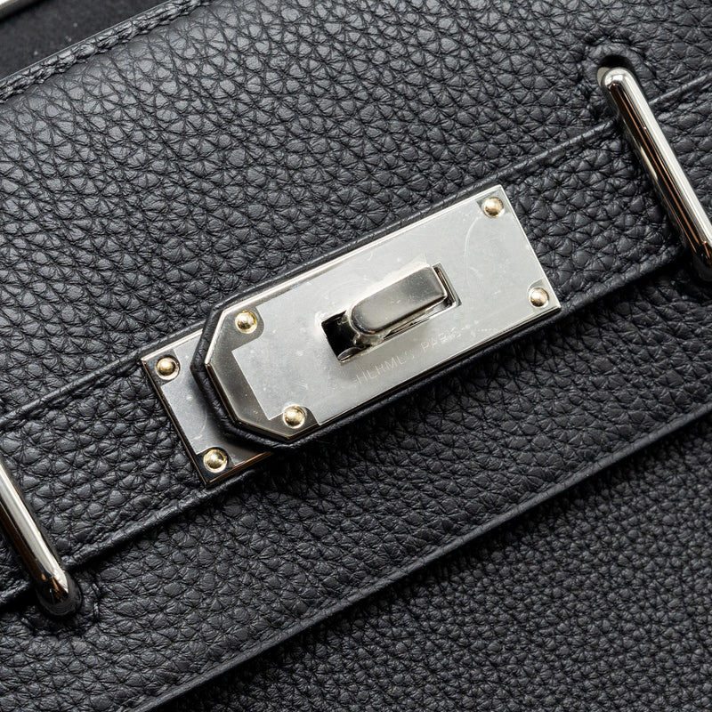 Hermes Hac A Dos Pm Backpack Togo Black SHW Stamp W