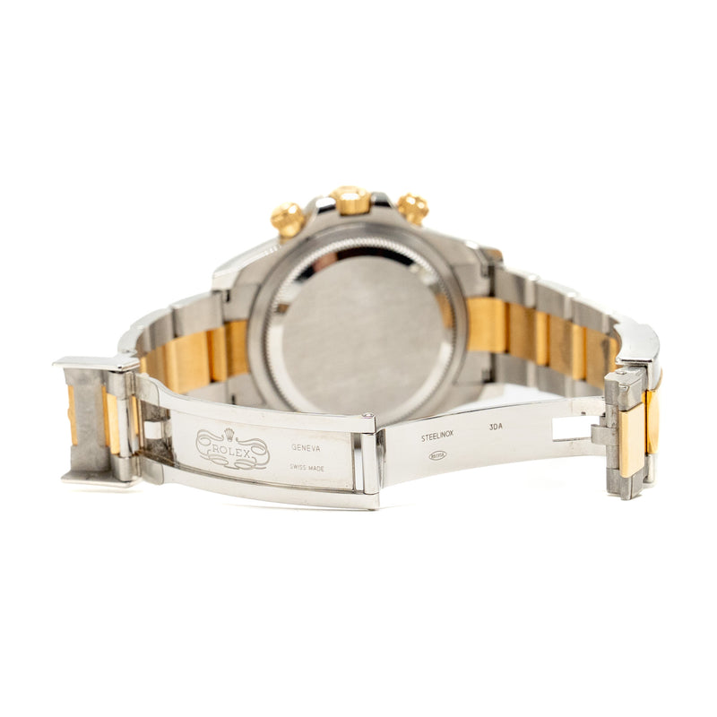 Rolex Cosmograph Daytona 40mm Oystersteel/Yellow Gold, Black/Golden Counter Rings Dial, Oyster Bracelet Model: 126503
