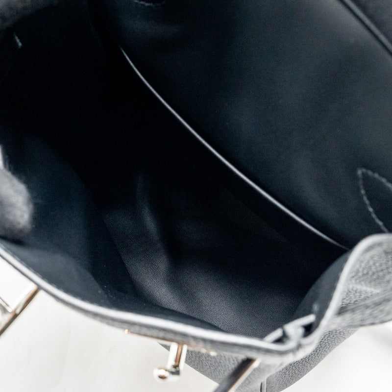 Hermes Hac A Dos Pm Backpack Togo Black SHW Stamp W