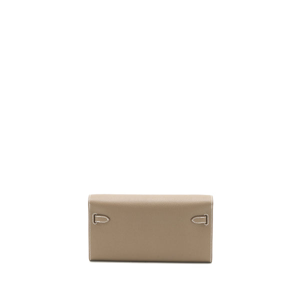 Hermes Classic Kelly to Go Epsom Etoupe GHW Stamp B