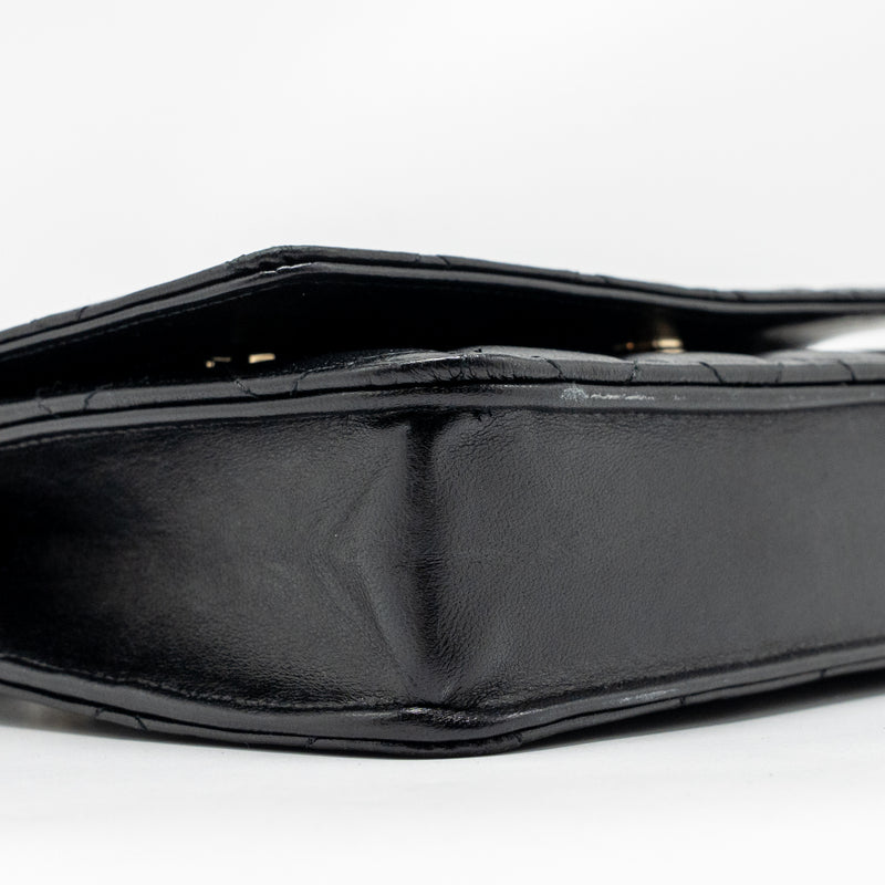 Chanel Coco Charm Wallet on Chain Lambskin Black LGHW