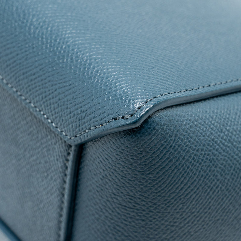 Celine nano belt bag Grained Calfskin Blue GHW