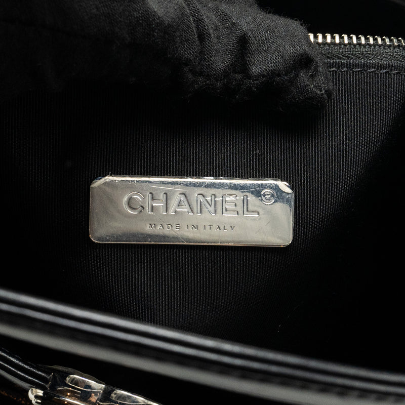 Chanel 31 bag calfskin black SHW