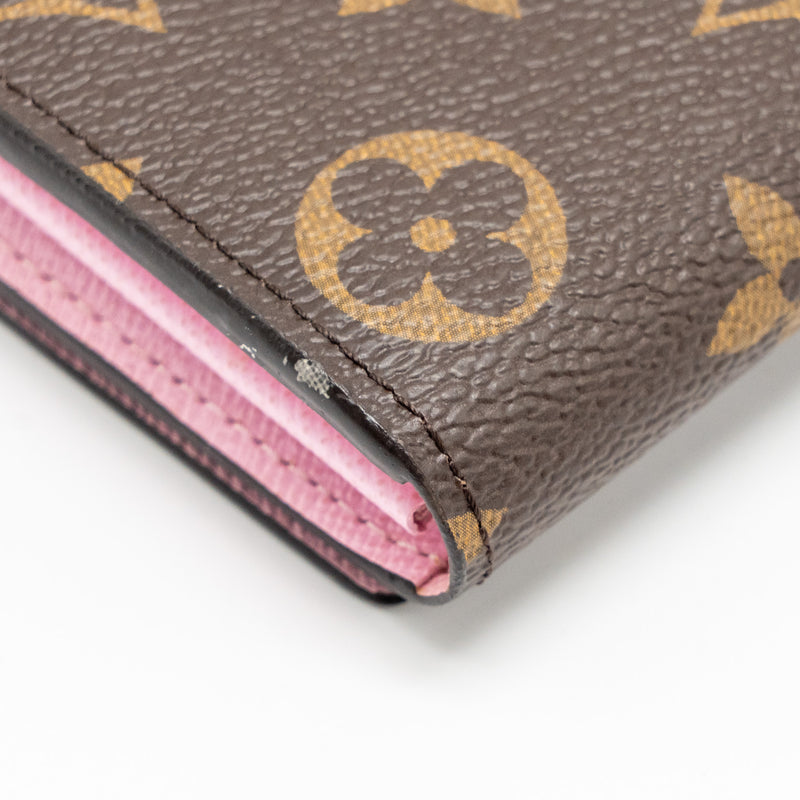 Louis Vuitton Sarah Wallet 2016 Christmas Limited Edition Monogram Canvas Rose Ballerine GHW