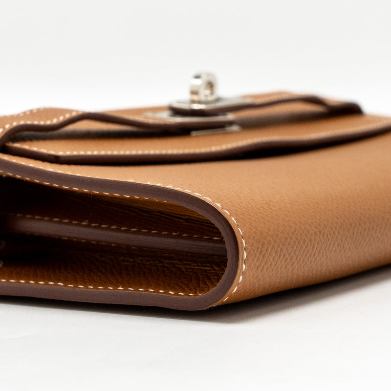 Hermes Kelly To Go Epsom Gold SHW Stamp Z