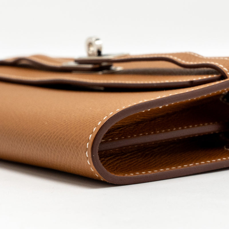 Hermes Kelly To Go Epsom Gold SHW Stamp Z