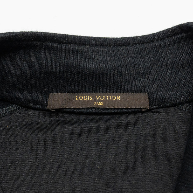 LOUIS VUITTON X FRAGMENTS Size M Men’s Track Jacket Cotton Black