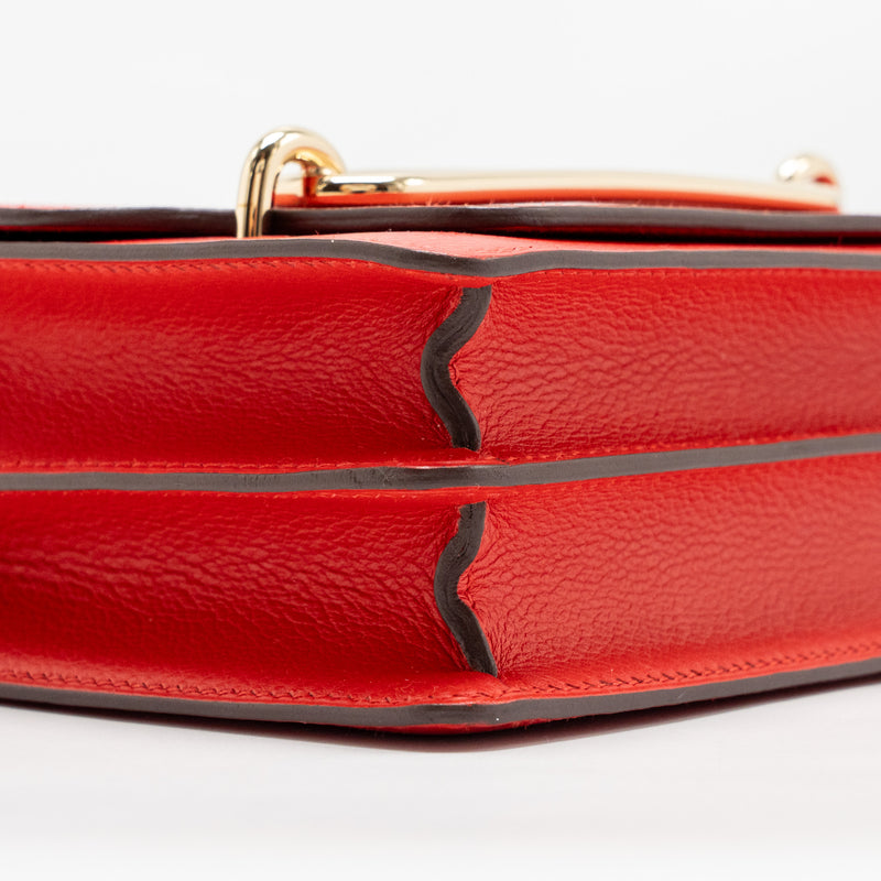 Hermes Mini Roulis Evercolor S3 Rouge De Coeur LGHW Stamp D