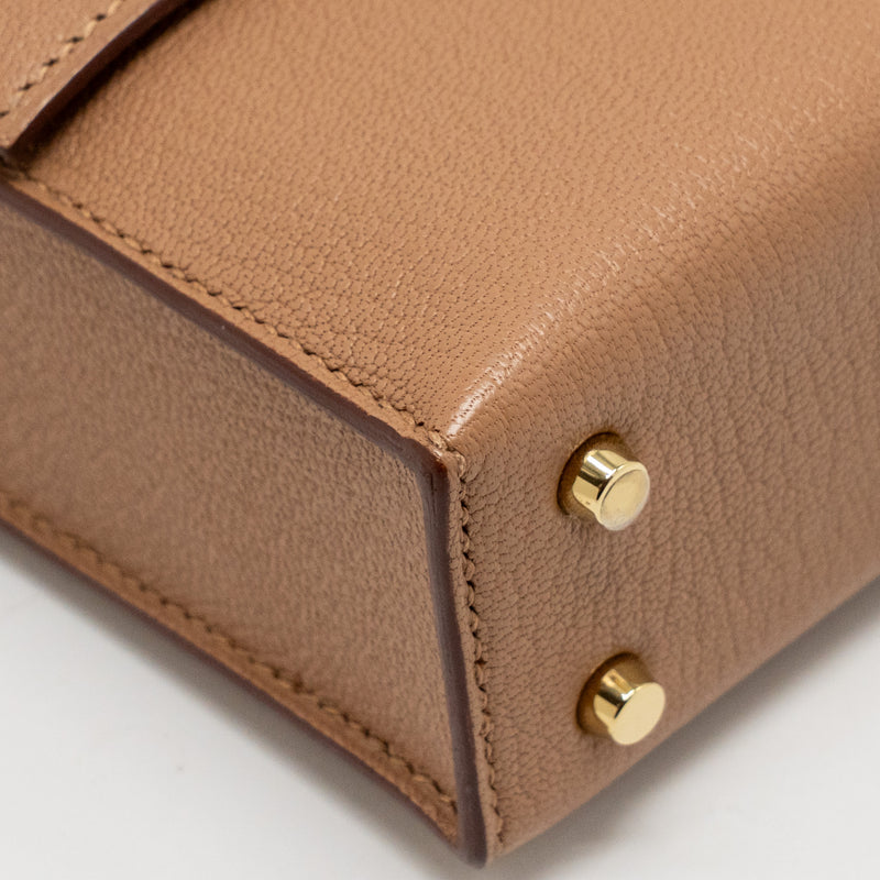 Hermes Mini Verrou Chèvre Mysore 2J Quebracho LGHW Stamp U