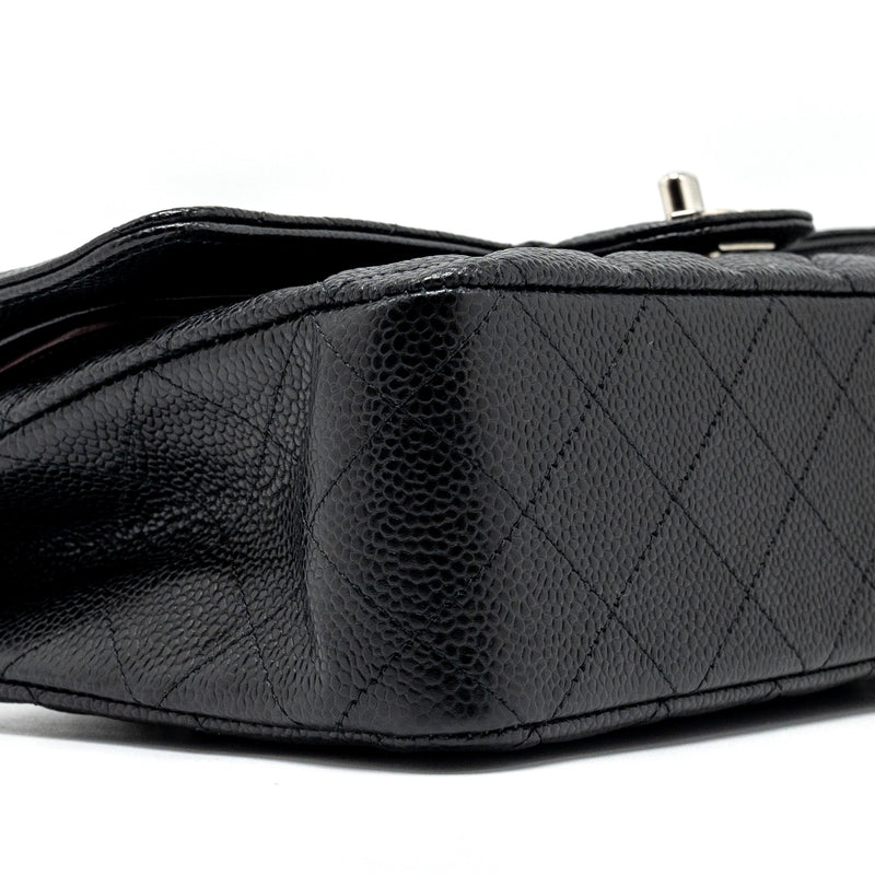 Chanel Medium Classic Double Flap Bag Caviar Black SHW
