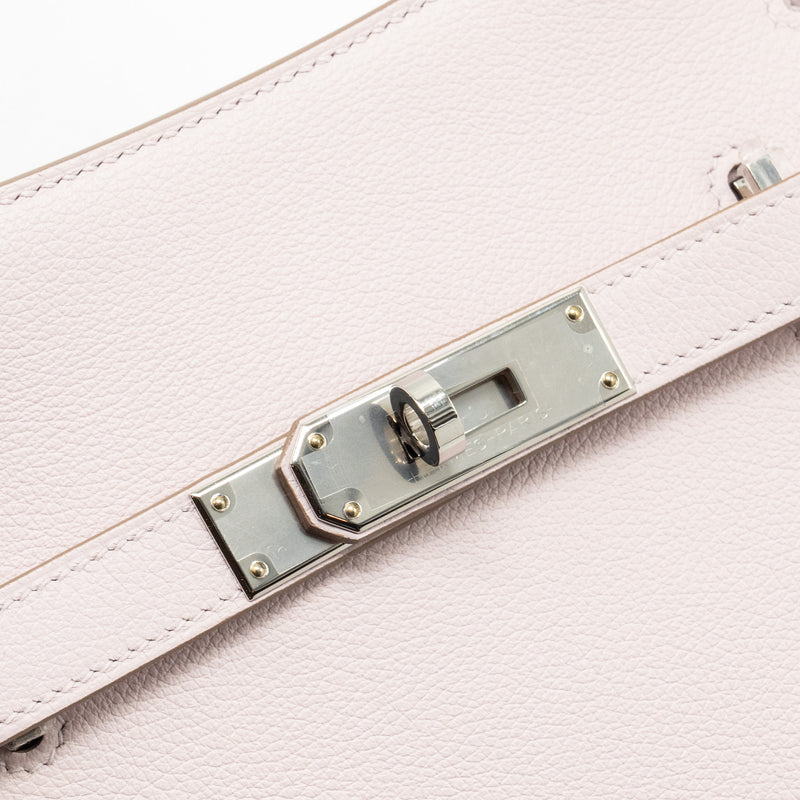 Hermes Mini Jypsiere Evercolor mauve pale SHW stamp B