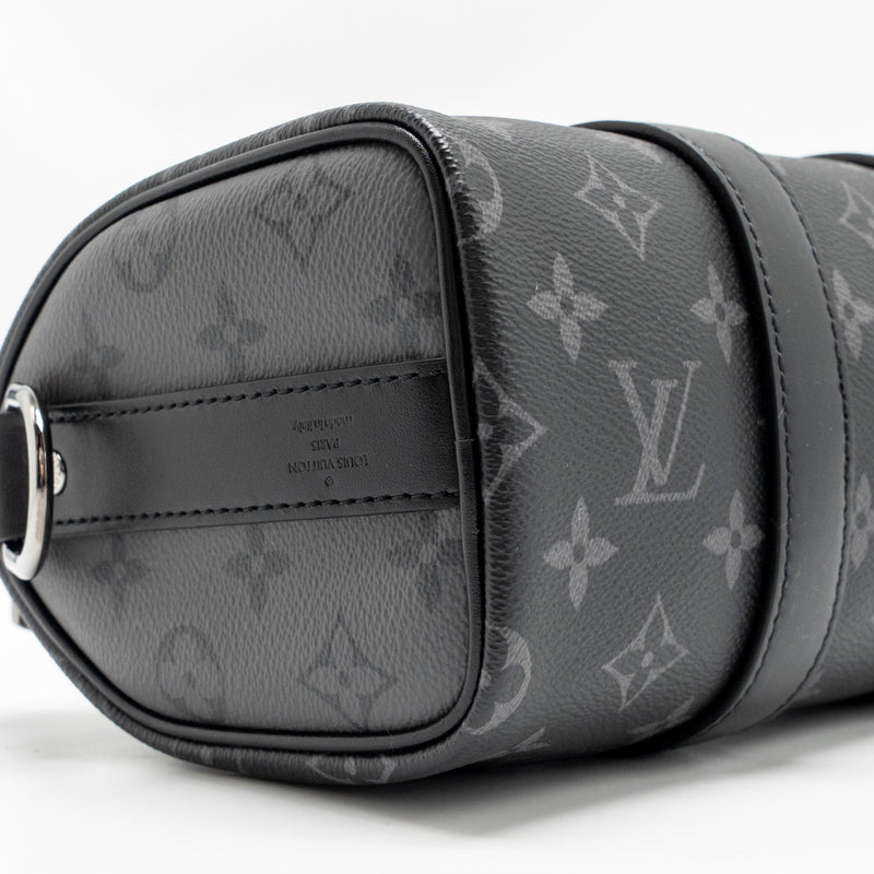 Louis Vuitton Keepall Bandouliere 25 monogram eclipse SHW