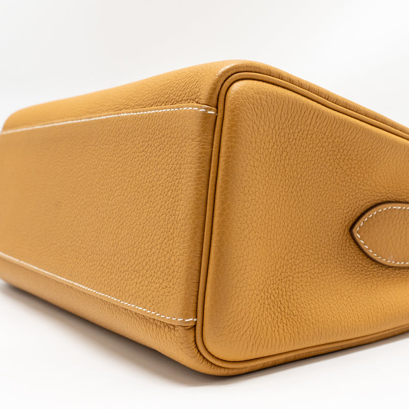 Hermes kelly messenger GM togo naturel sable SHW stamp B