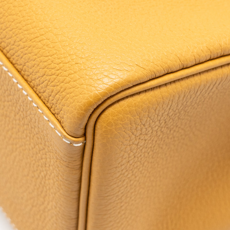Hermes kelly messenger GM togo naturel sable SHW stamp B