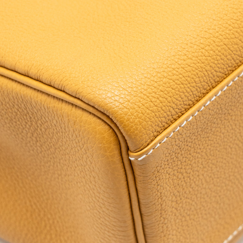 Hermes kelly messenger GM togo naturel sable SHW stamp B