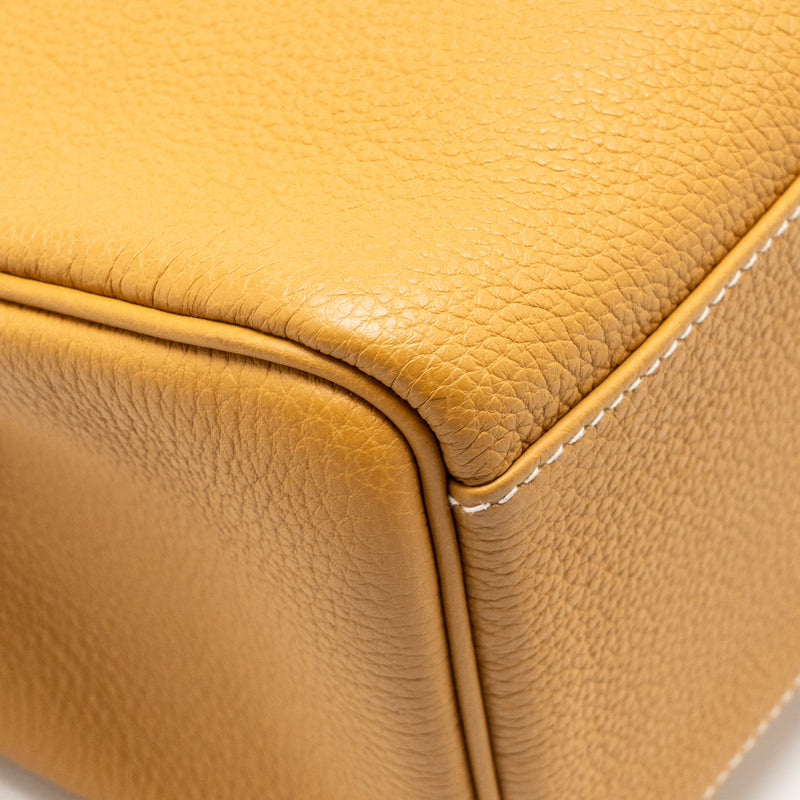 Hermes kelly messenger GM togo naturel sable SHW stamp B