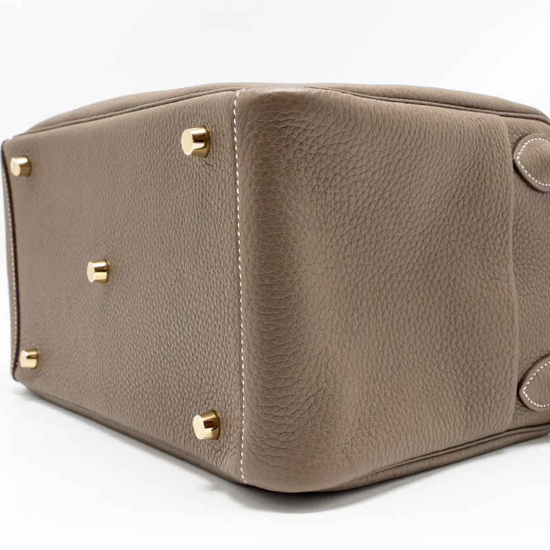 Hermes Lindy 30 Clemence Etoupe GHW stamp U