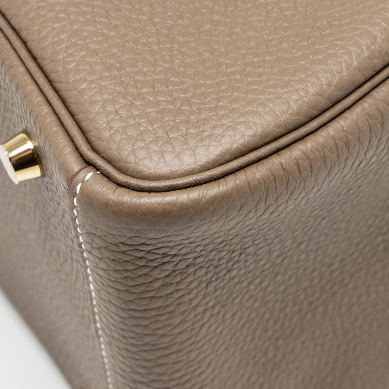 Hermes Lindy 30 Clemence Etoupe GHW stamp U