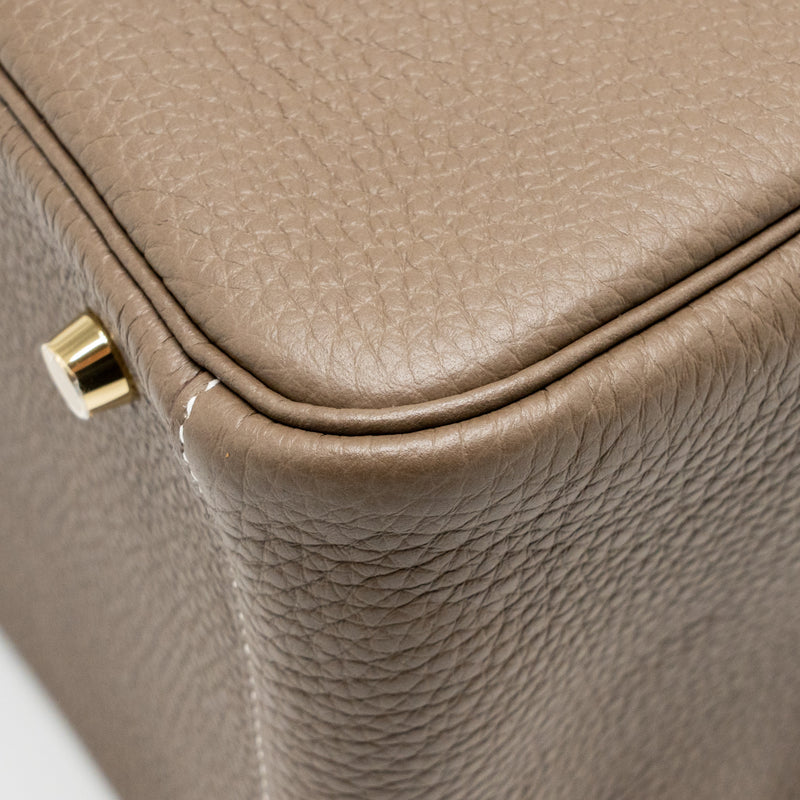 Hermes Lindy 30 Clemence Etoupe GHW stamp U