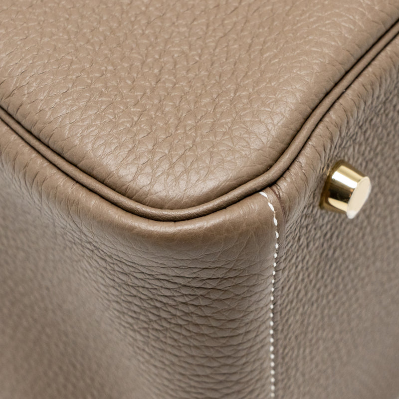 Hermes Lindy 30 Clemence Etoupe GHW stamp U