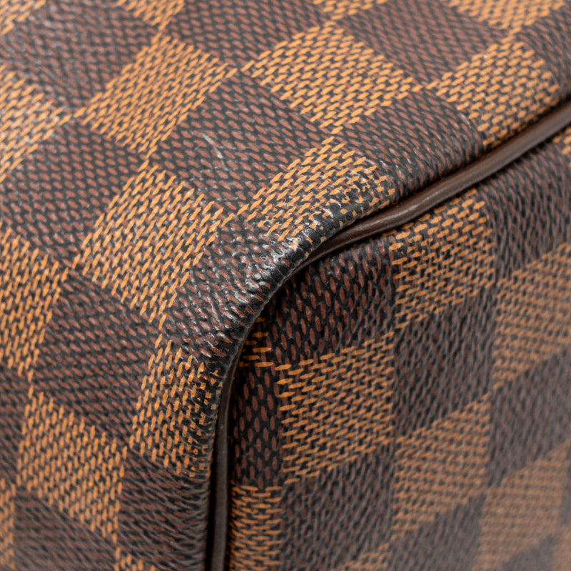 Louis Vuitton Speedy 30 Damier Ebene Canvas GHW