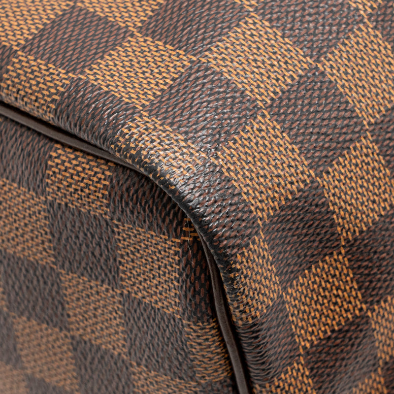 Louis Vuitton Speedy 30 Damier Ebene Canvas GHW