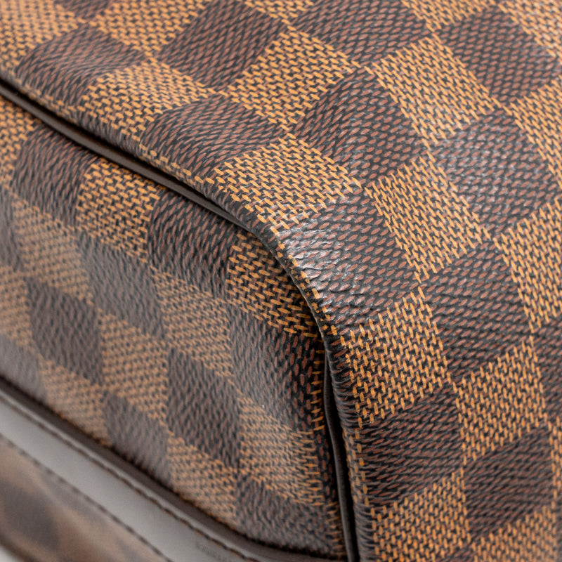 Louis Vuitton Speedy Bandouliere 25 Damier Ebene Canvas GHW