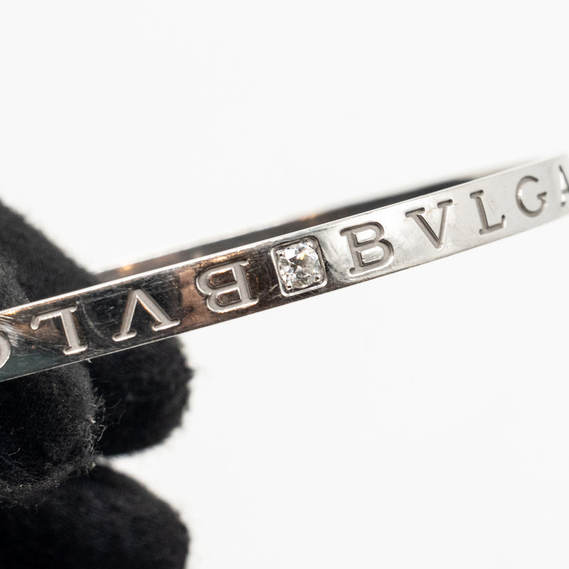 Bvlgari size L Bracelet bvlgari bvlgari essential white gold with diamonds