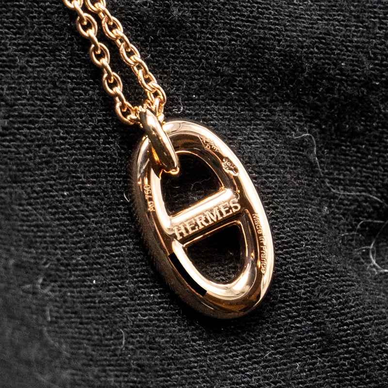 Hermes Farandole Pendant, Small model rose gold