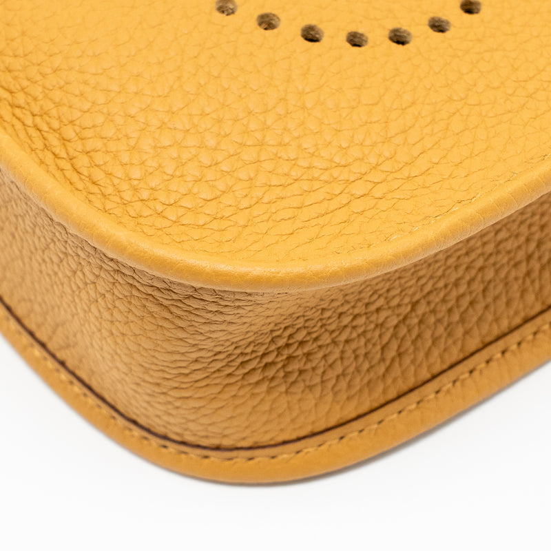 Hermes Mini Evelyne Clemence Sesame SHW Stamp Y