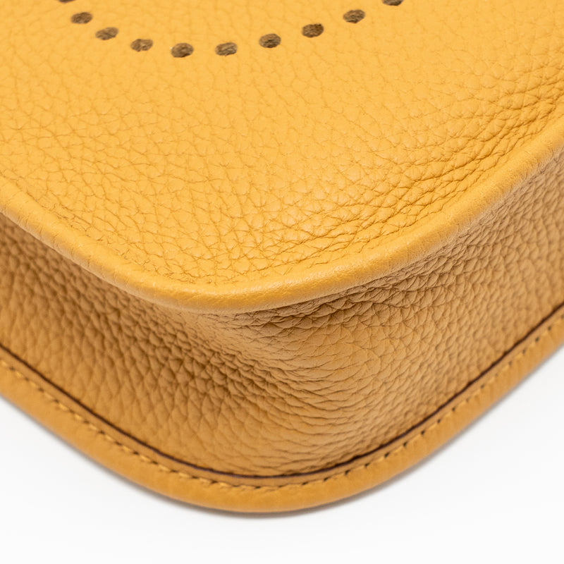 Hermes Mini Evelyne Clemence Sesame SHW Stamp Y