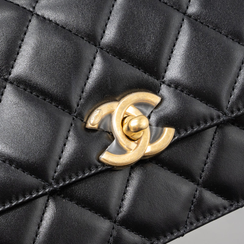 Chanel mini flap bag on sale calfskin