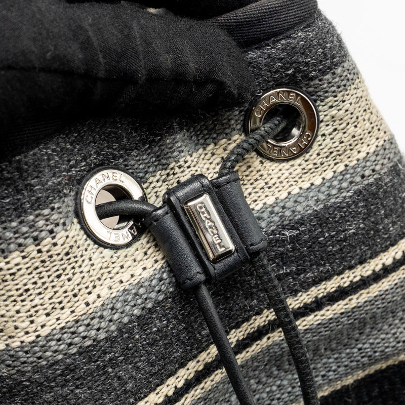 Chanel 31 Rue Cambon Bucket Backpack Fabric Multicolour SHW